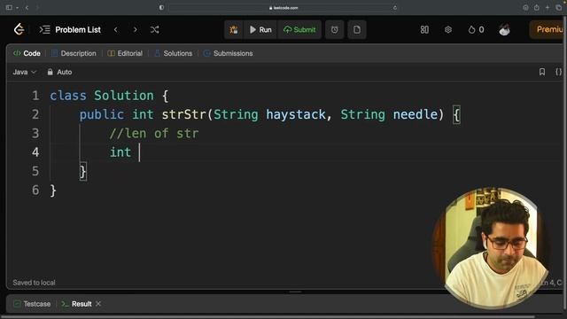 Find the Index of the First Occurrence in a String Leetcode Java | Hindi смотреть онлайн