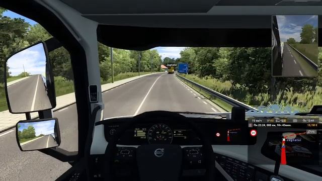 Euro Truck Simulator 2 ( v1.45 ) - Карта ProMods 2.62 КОНВОЙ смотреть онлайн