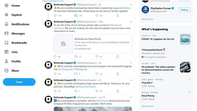 Fallout 76 Bethesda Game Servers Down Wide Spread Outage смотреть онлайн