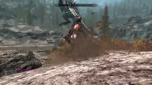 The Elder Scrolls V: Skyrim - Attack on Titan Vs. Dragons!! [MOD] смотреть онлайн