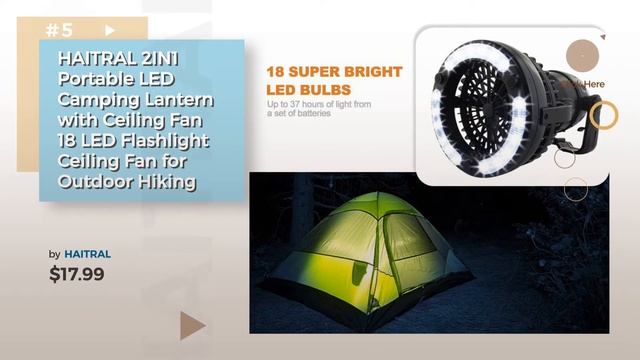 Camping Lights // Top 10 Best Sellers 2017 смотреть онлайн