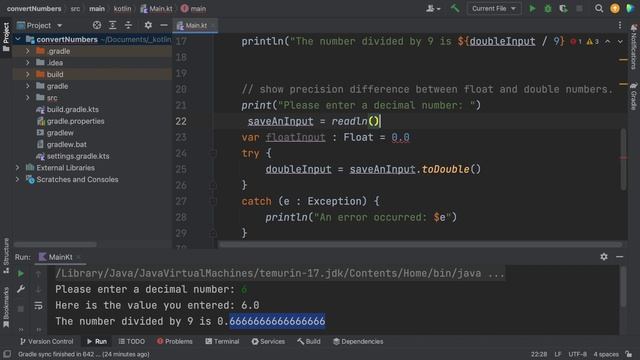 Learn Kotlin 05 Float vs Double number precision смотреть онлайн