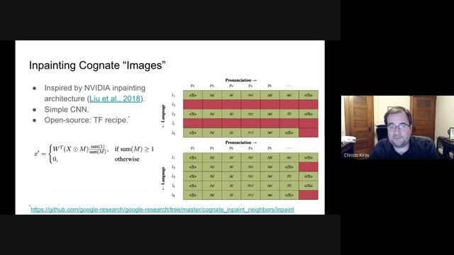 Mockingbird: Two Types of Models for the Prediction of Cognate Reflexes #SIGTYP смотреть онлайн