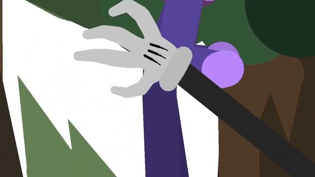 PURPLE GUY VS CARTOON CAT [STICK NODES PRO] смотреть онлайн
