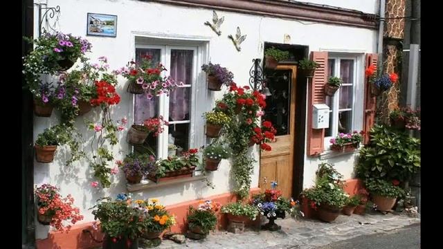 Дом в цветах / такие красивые цветочные дома понравятся смотреть онлайн