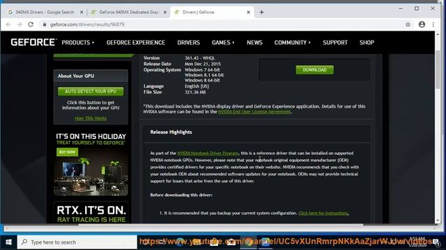 Download NVIDIA GeForce 940MX Drivers On Windows 10 (2023 Updated)