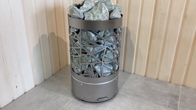 Электрическая печь (электрокаменка) для сауны и бани, ЭКМ 3 кВт "Лёд" смотреть онлайн