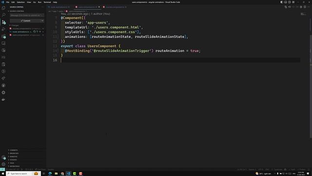44. Route Navigation animate with slide down and up in Angular Animations Applications - Angular16 смотреть онлайн