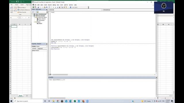 VBA Tutorial Video 12: Subs, Functions, and Event Procedures in VBA - Part 1 смотреть онлайн