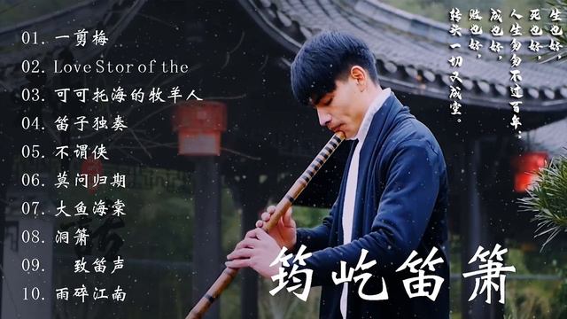 Beautiful Chinese Music -20 bamboo flute songs collection by Jun Yi 【筠屹笛萧】 最佳长笛音乐汇编 смотреть онлайн