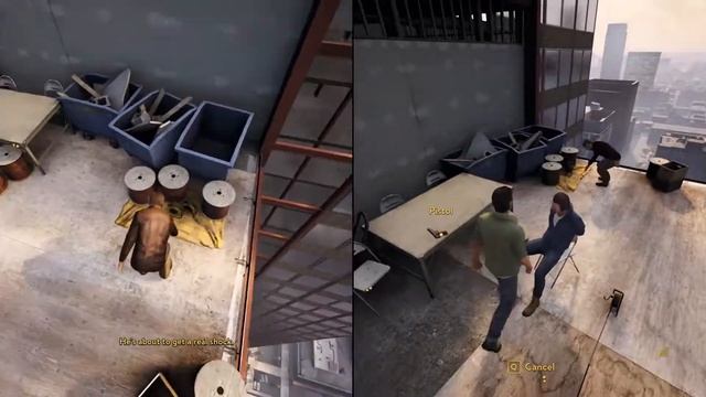 Прохождение A Way Out #7 (PC) - Паркур на стройке смотреть онлайн