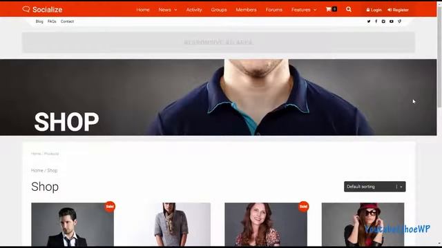 Socialize Multi Purpose BuddyPress Theme смотреть онлайн