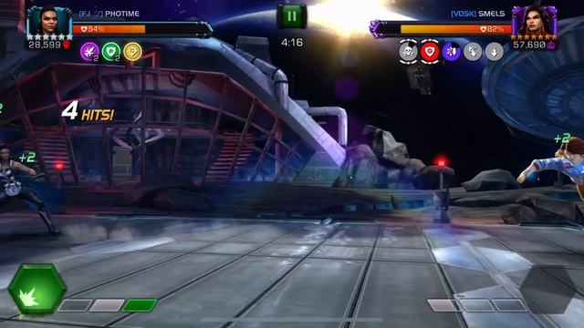 Valkyrie vs America Chavez Node 49 | Close Fight! | Ideal Counters Series | Season’s War смотреть онлайн