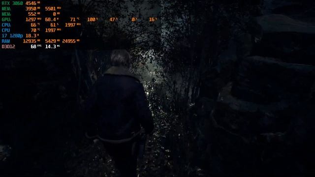 Laptop Msi i7/1280p with Rtx 3060 Test game Resident Evil 4 DLSS ON смотреть онлайн