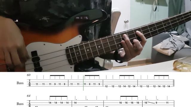 จุดเดิม (Jood derm) - BENNETTY [เนะเบส BASS COVER with TAB] смотреть онлайн