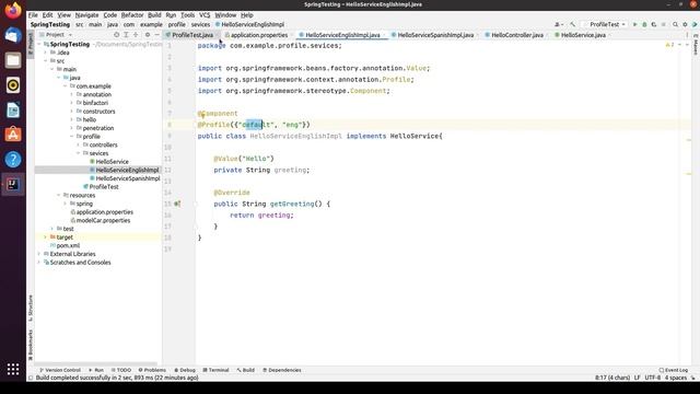 Spring Framework Java - Повтор @PropertySource и @Value смотреть онлайн