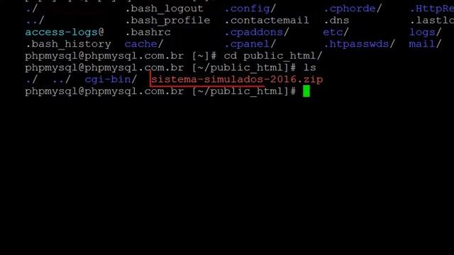 Sistema de Simulados em PHP + MYSQL - Instalação CPANEL, SSH e FTP смотреть онлайн