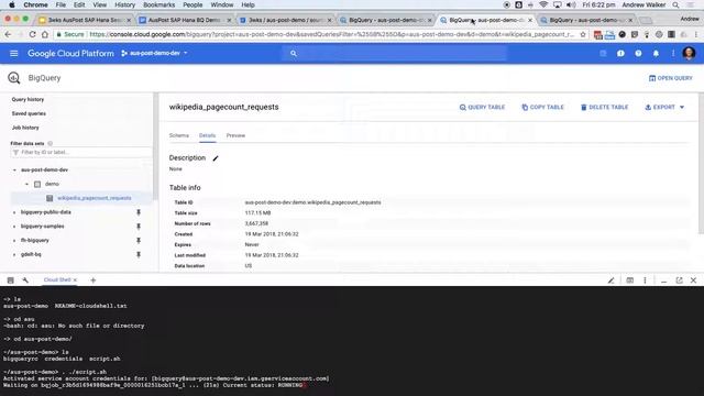 BigQuery Demo SQL Git смотреть онлайн