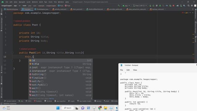 Android Volley Project to Make HTTP Call to JSONPlaceholder API and Display Data in RecyclerView смотреть онлайн