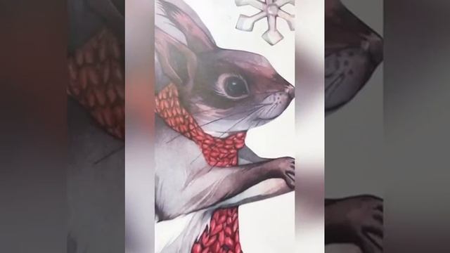 Набор новогодних интерьерных наклеек "Снегири" смотреть онлайн