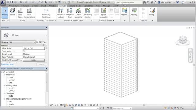 Autodesk Conceptual Energy Analysis in Revit смотреть онлайн