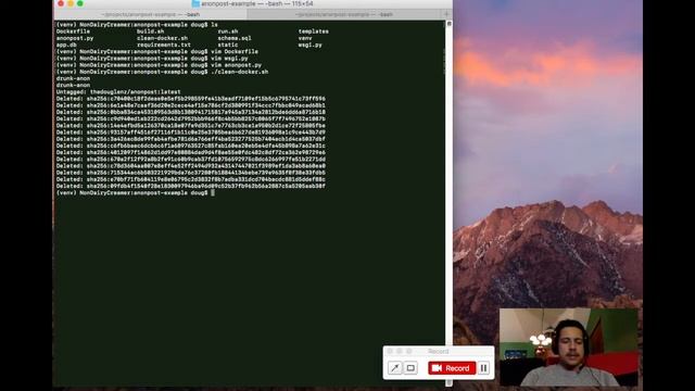 Python Flask application in a Docker container (Mac OS X) смотреть онлайн