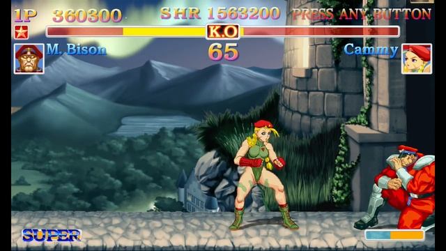 NS Ultra Street Fighter II: The Final Challengers - M. Bison смотреть онлайн