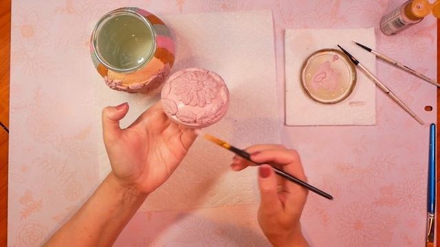 Upcycle Glass Jar with Lid, Переделка стеклянной баночки смотреть онлайн