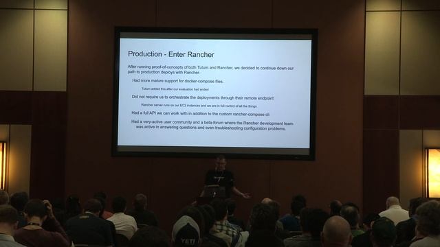 Easing Your Way Into Docker: Lessons From a Journey to Production смотреть онлайн