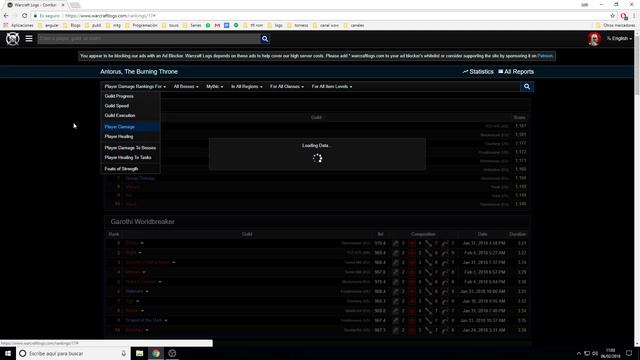 Warcraft Logs [02] Navegando y buscando logs смотреть онлайн