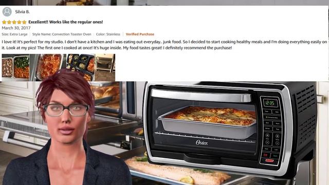 Oster Large Toaster Oven, 6 Slice – top reviewers смотреть онлайн