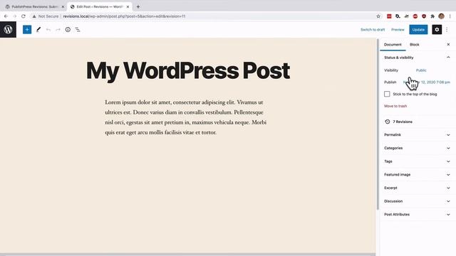 Getting Started With WordPress Revisions смотреть онлайн
