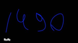 Цифры 1000-2000 (быстро)