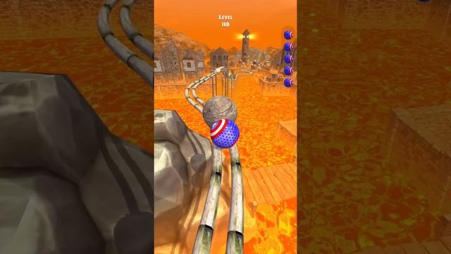 Rollance :balls adventure challenge - Batman VS Captin America balls - walkthrough levels 116 to 11 смотреть онлайн