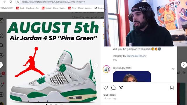 AIR JORDAN 4 SP PINE GREEN RELEASING THIS YEAR? YEEZYS DROPPING STARTING THIS WEEK! смотреть онлайн
