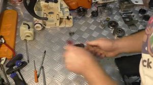 ПОЛНАЯ СБОРКА бензопилы STIHL MS180 все нюансы