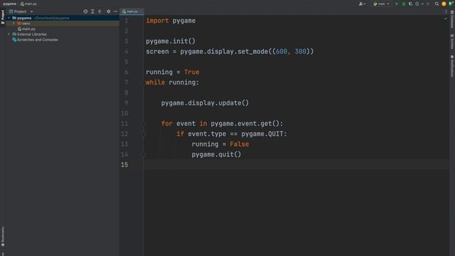 Игра на Pygame с нуля / Урок #2 – Установка Pygame. Базовые моменты смотреть онлайн