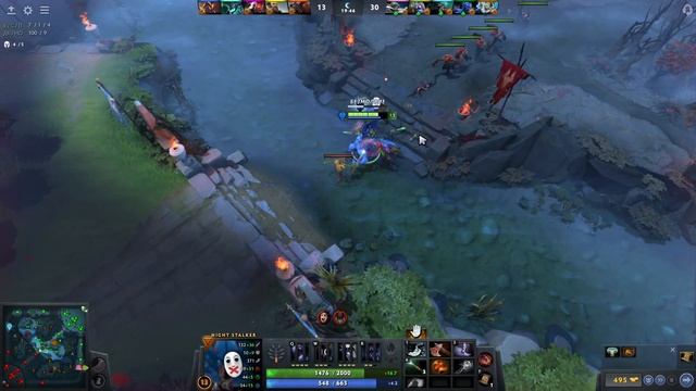 Dota2 - Связка Night Stalker и Tinker самый лучший