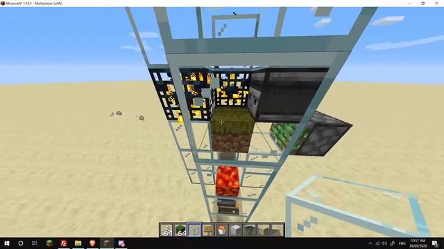 Minecraft Java 1.16.3 AFK Chicken spawner farm смотреть онлайн