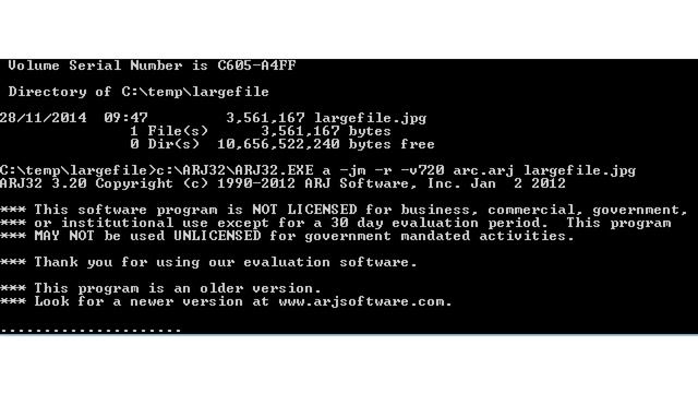 Using ARJ and UnARJ to Split and Copy Large Files to Your Atari ST in Chunks смотреть онлайн