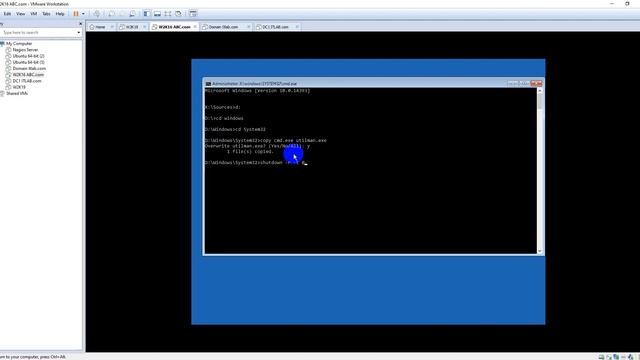 Reset Administrator Password of Windows Server 2016 смотреть онлайн