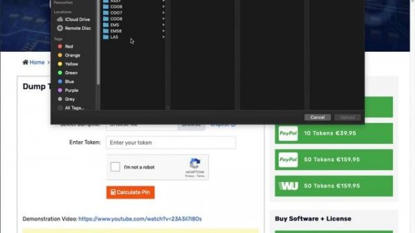 #Scania COO8 PIN code decryption NO #EEPROM DESOLDERING! C008