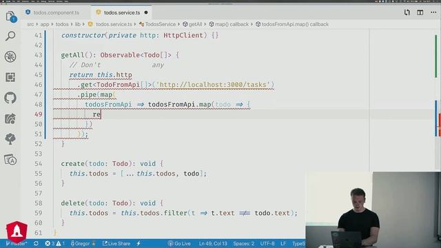Angular Meetup Leipzig #17: Angular Basics - Teil 3 (Angular Ramp Up WORKSHOP) смотреть онлайн