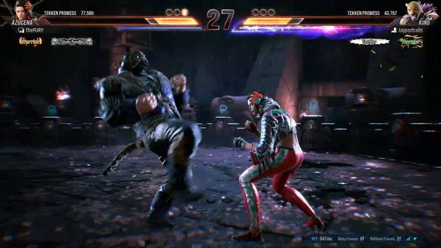 Azucena Has Broken Mixups | Tekken 8 Azucena vs King смотреть онлайн