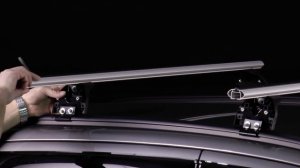 Установка багажника LUX (Люкс). Низкие рейлинги.