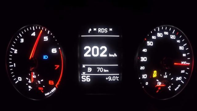 Audi A1 8X Sportback 1.4 TFSI S Tronic 125cv - Top Speed Attempt