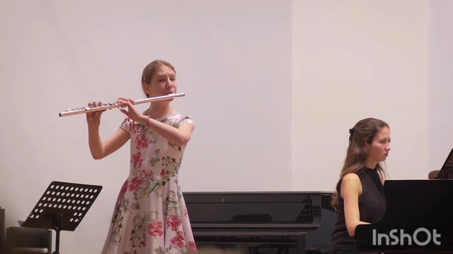 CHAMINADE Concertino op.107 for flute and piano смотреть онлайн