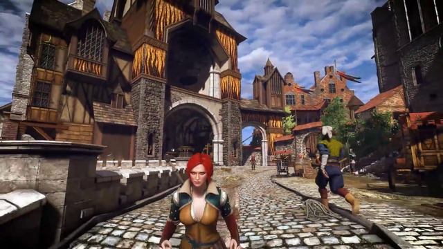 The Witcher 3: Play As Triss Merigold - Console Debug Mod смотреть онлайн