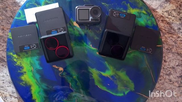 New DJI Osmo action cam w/10 piece PGYTECH LENS FILTERS #djiosmoaction #pgytech смотреть онлайн
