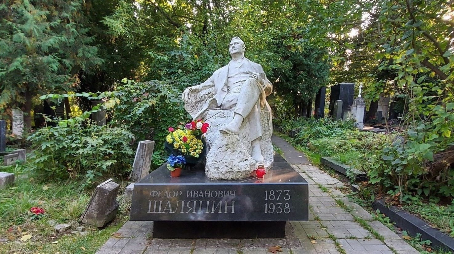 Новодевичье кладбище (1 часть)